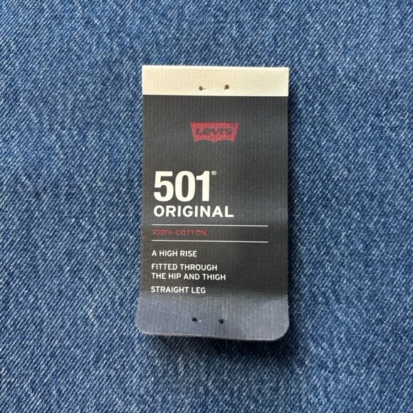 NWOT Levi's Women's 501 Original Straight Leg High Rise Jeans 29x32 - Picture 11 of 14